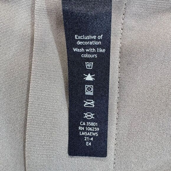 Lululemon ABC Classic Fit Trouser Men Size 4 Beige Casual Everyday Performance - Picture 7 of 10